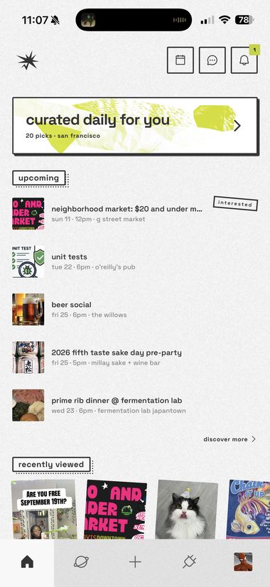 the zeffyr home feed